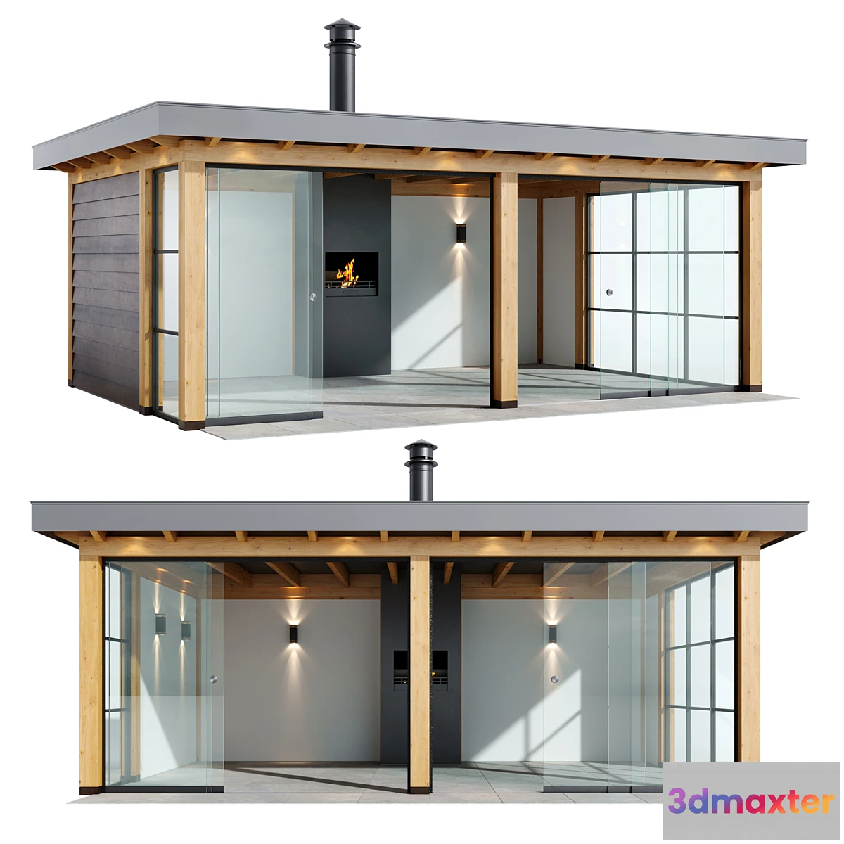 1296299 - Gazebo Buitenpracht 3D Max