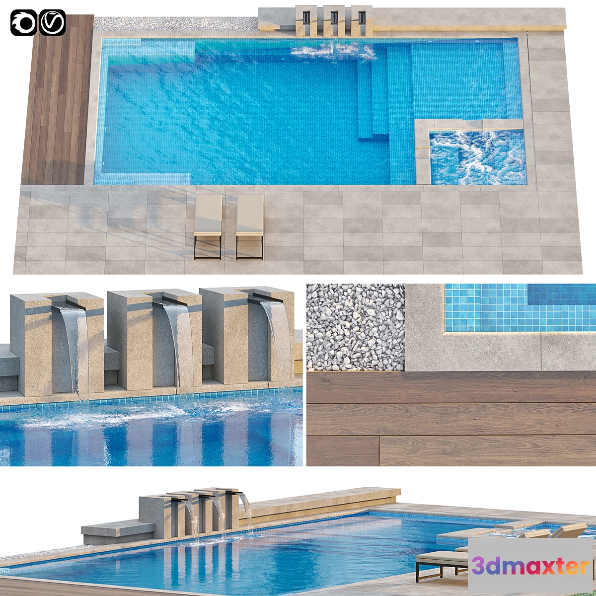 1305786 - Pool 01 3D Max