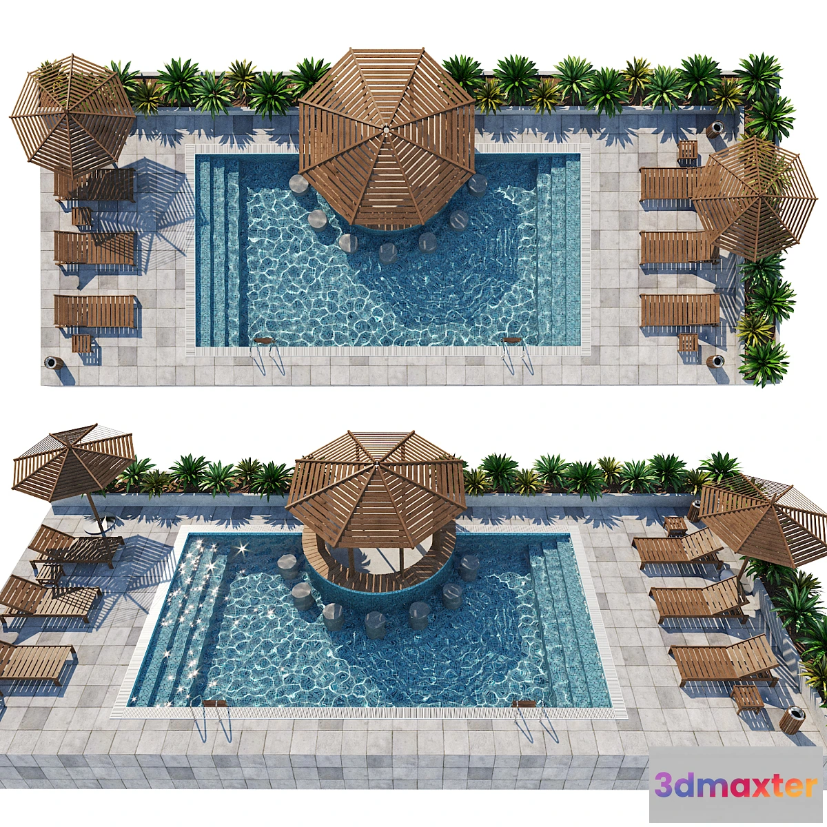 1312083 - Swimming pool 4 - No.2 3D Max