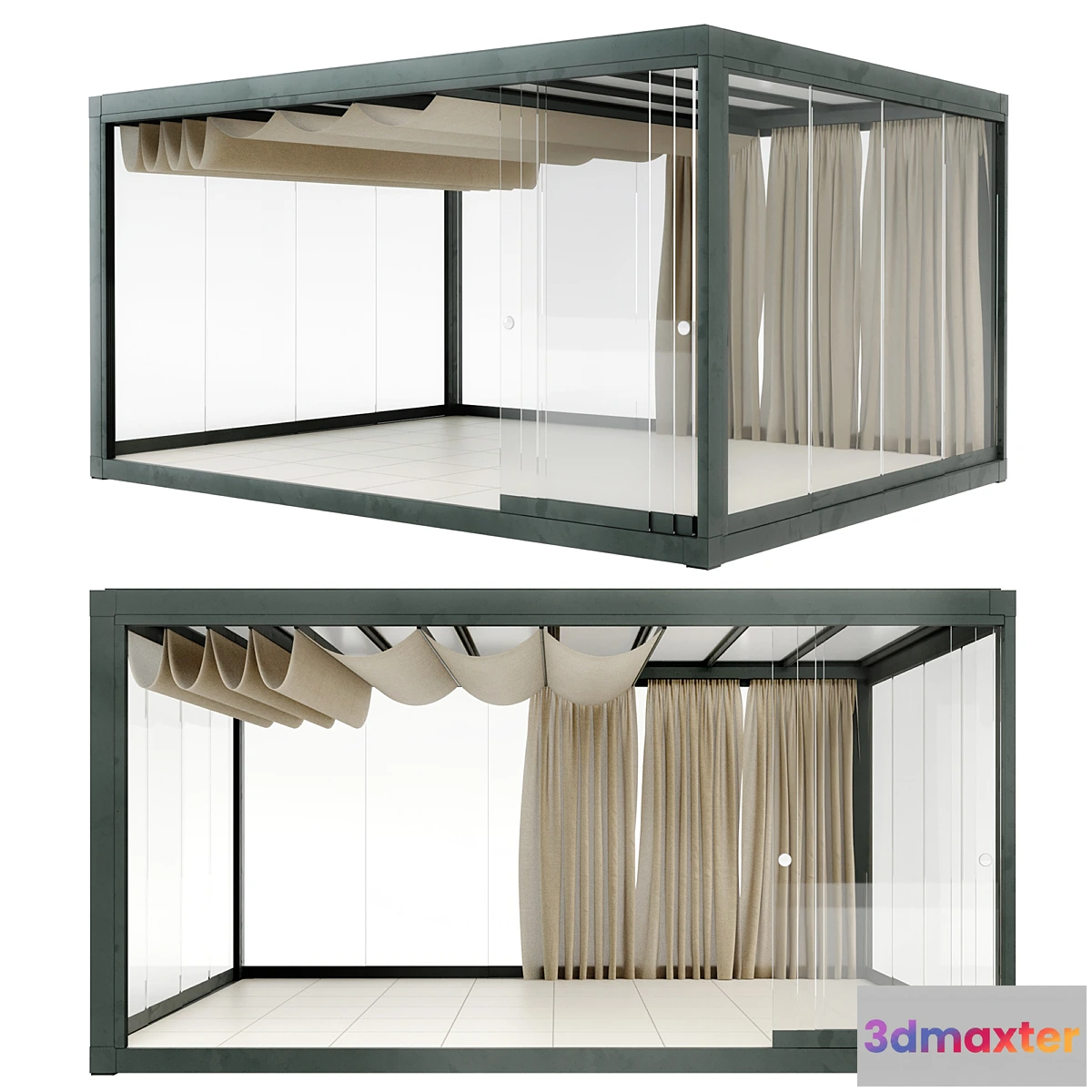 1317793 - Eivissa Light & Proof pavilion Ethimo 3D Max