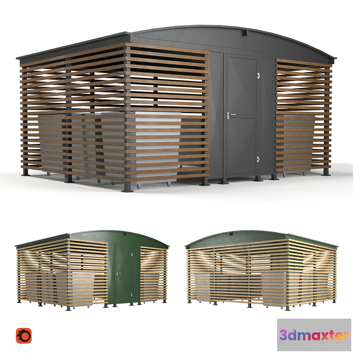 1321248 - Container yard “Moscow” Adanat 3D Max