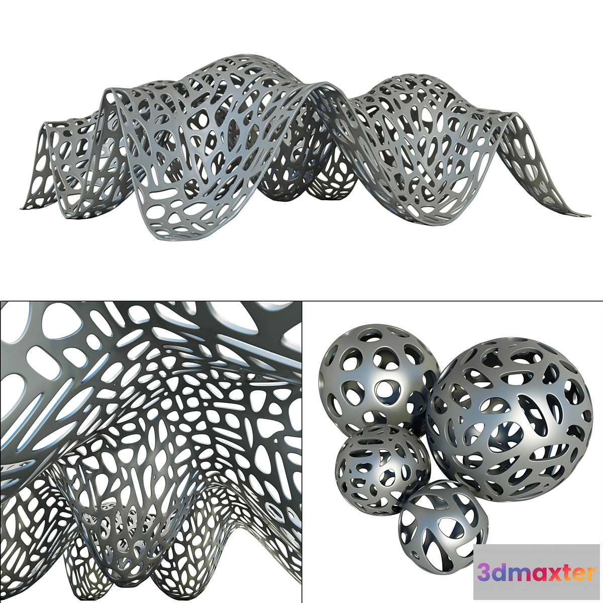 1325201 - Bionica parametric hall - Bionica parametric hall 3D Max