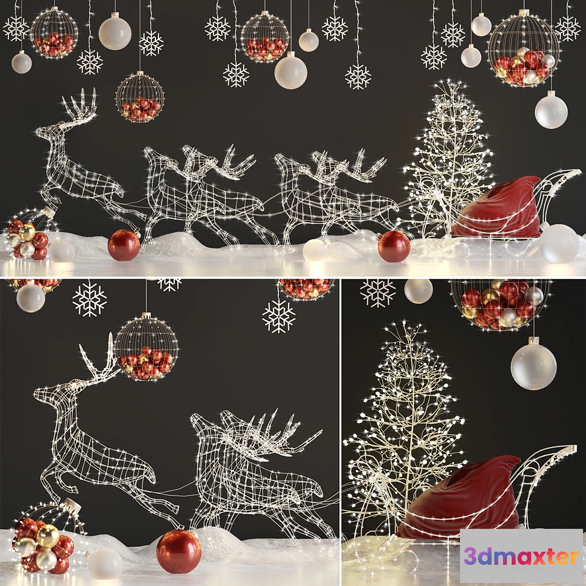 1326648 - Raindeer Team LED - No.2 3D Max