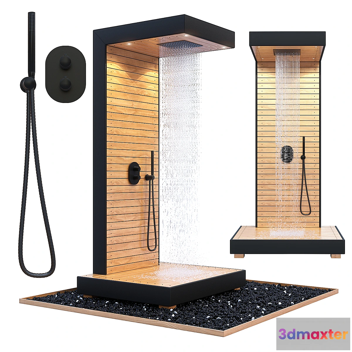1326673 - Supra Outdoor Shower 3D Max