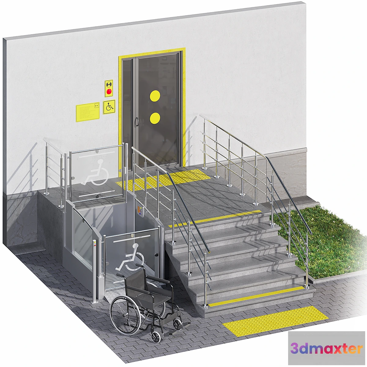 1328837 - Accessible environment for people with limited mobility - No.2 3D Max