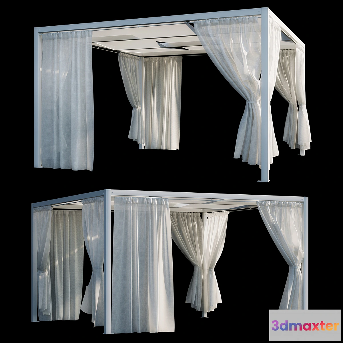 1340587 - Pergola Giulio Barbieri Kube 3D Max