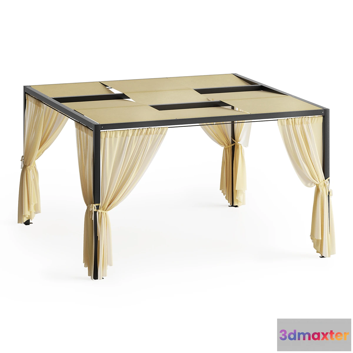 1353245 - Pergola Giulio Barbieri Kube v3 3D Max