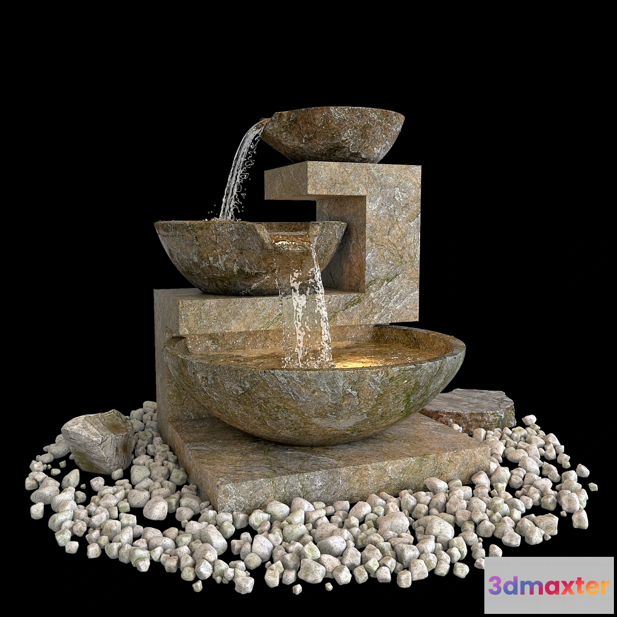 1356475 - Fountain 01 3D Max