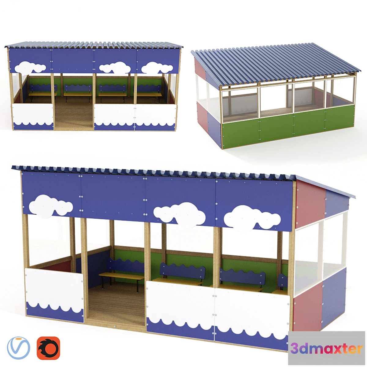 1356495 - Our Yard. Shade canopy - No.2 3D Max