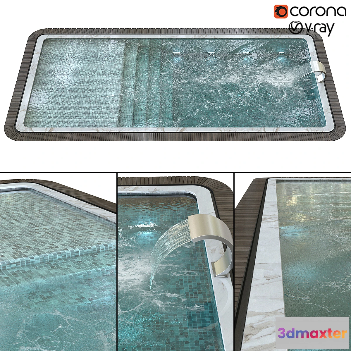 1356911 - Swimming Pool 018 3D Max