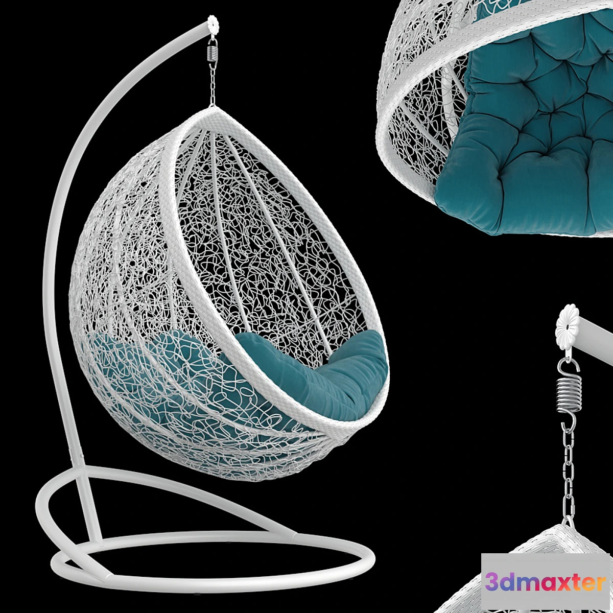 1357087 - Outboard chair Vesta. 3D Max