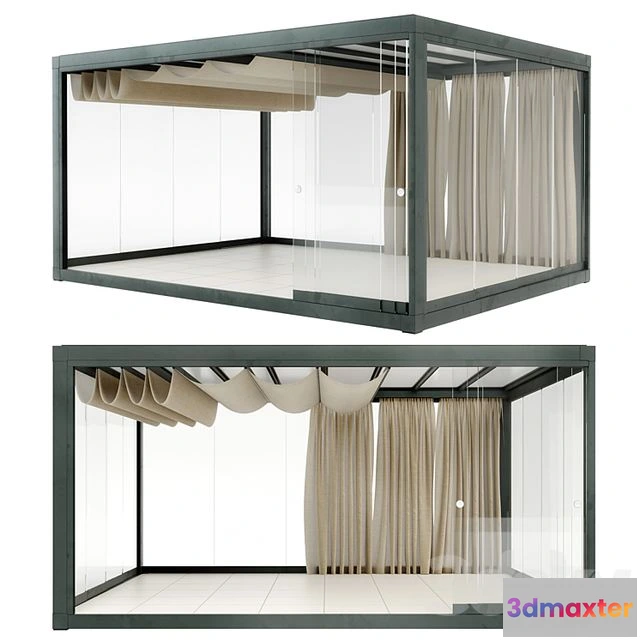 1540025 - Eivissa Light & Proof Pavilion Ethimo 3D Max