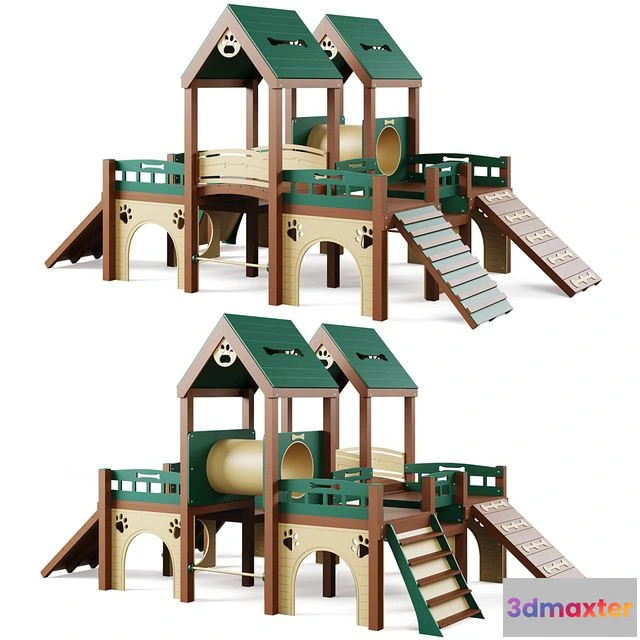 1540587 - Dog training ground equipment 3 by TerraBound Solutions 3D Max
