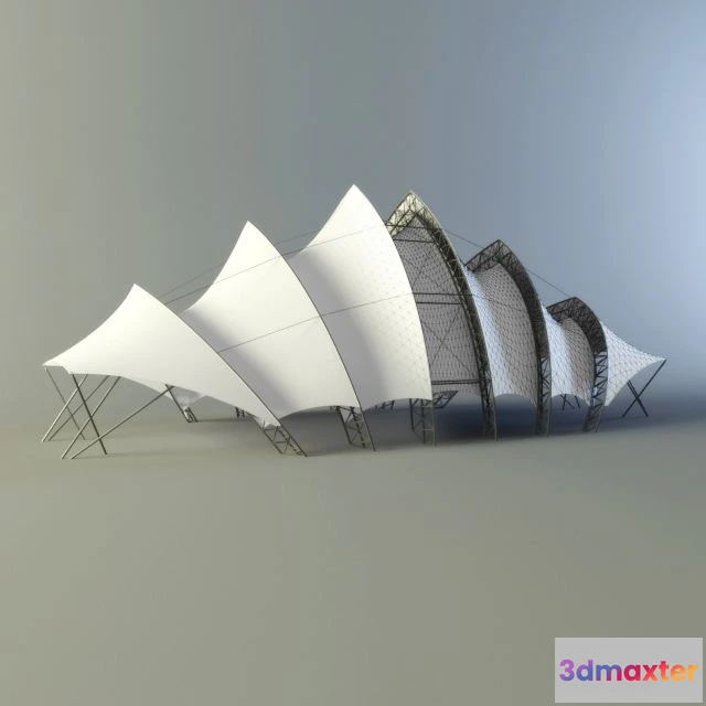 1543443 - Tent design (type 1) 3D Max
