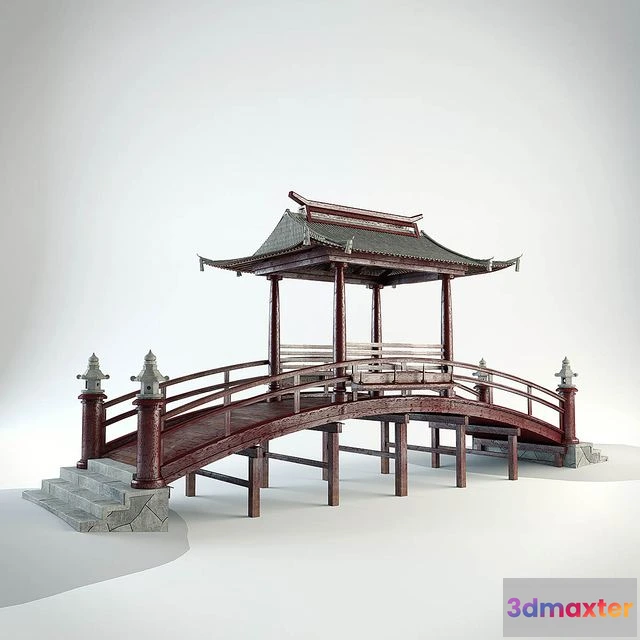 1551699 - Japanese Bridge 3D Max