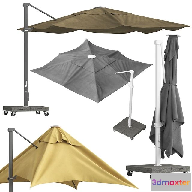 1556185 - Coco Republic Kingston Umbrella 3D Max