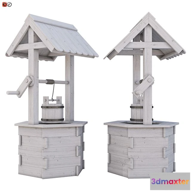 1556465 - Ornamental garden well 04 3D Max