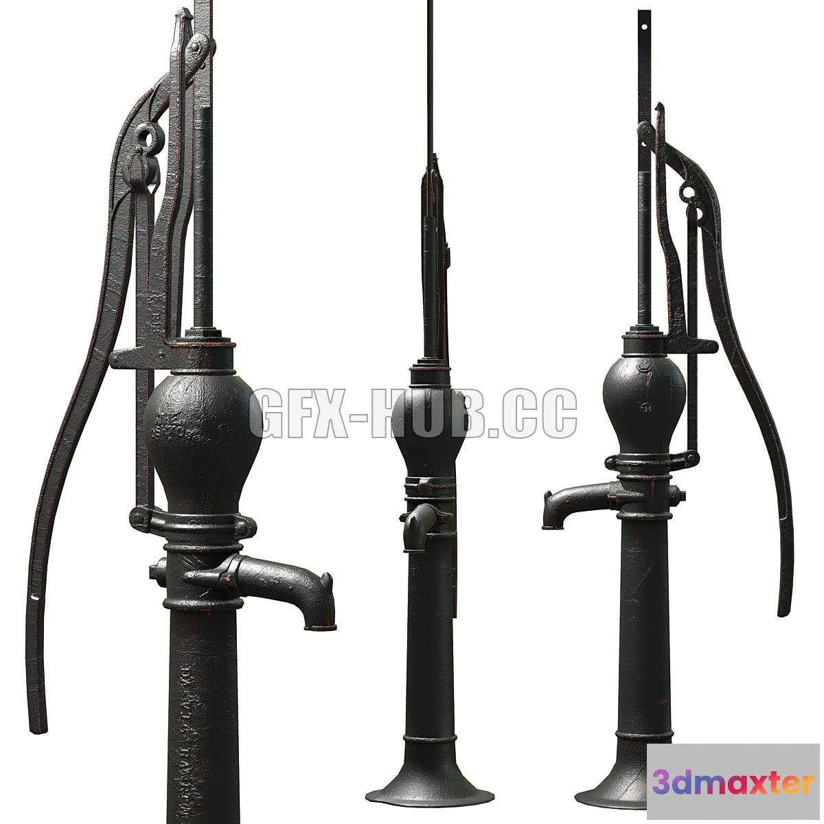 1556803 - Water Hand Pump The Oshkosh 3D Max