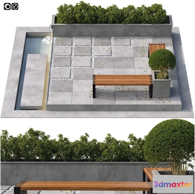 1560396 - Backyard 3D Max