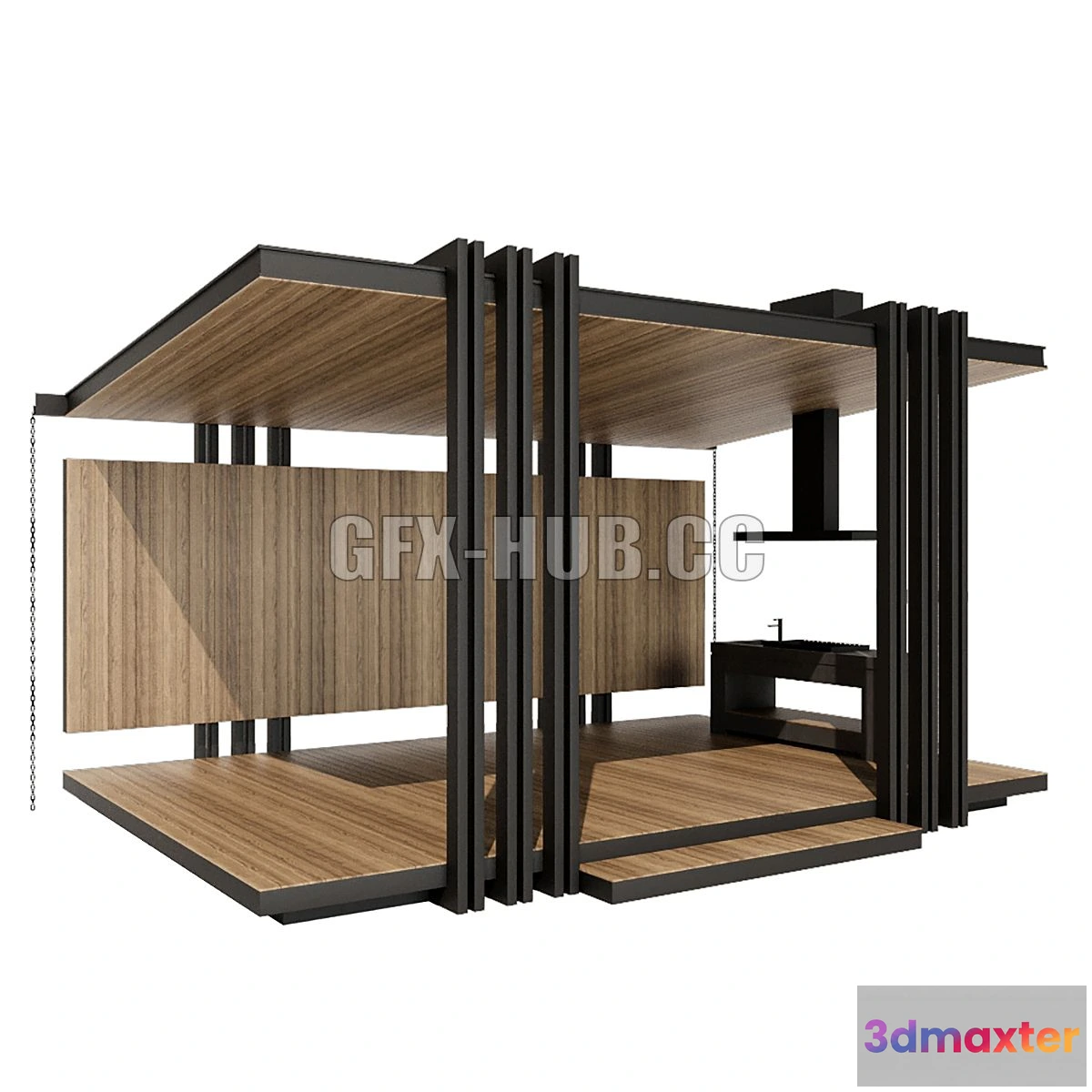 1562646 - Gazebo 1 3D Max