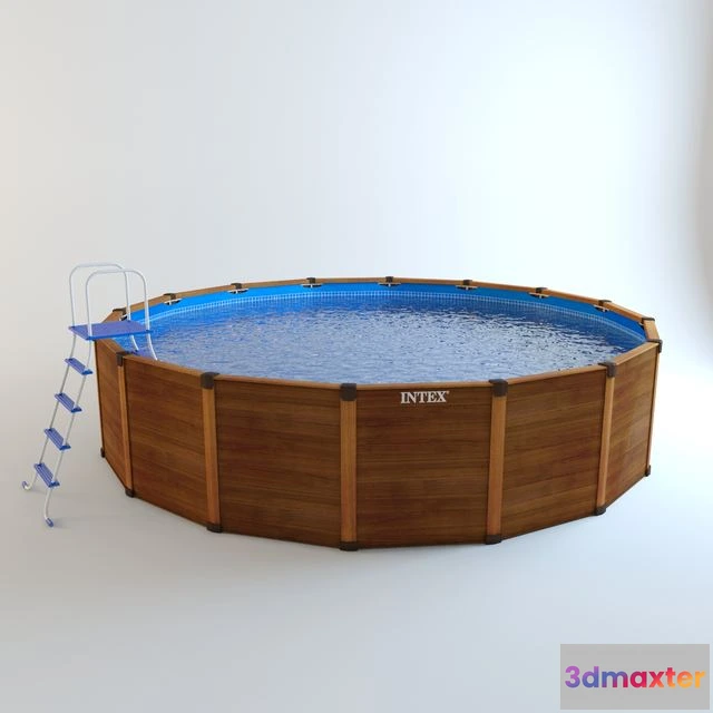 1566090 - Pool frame Intex Sequoia Spirit Frame 28382 3D Max