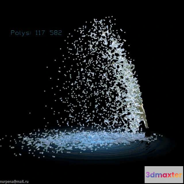 1566338 - Fountain V2 3D Max
