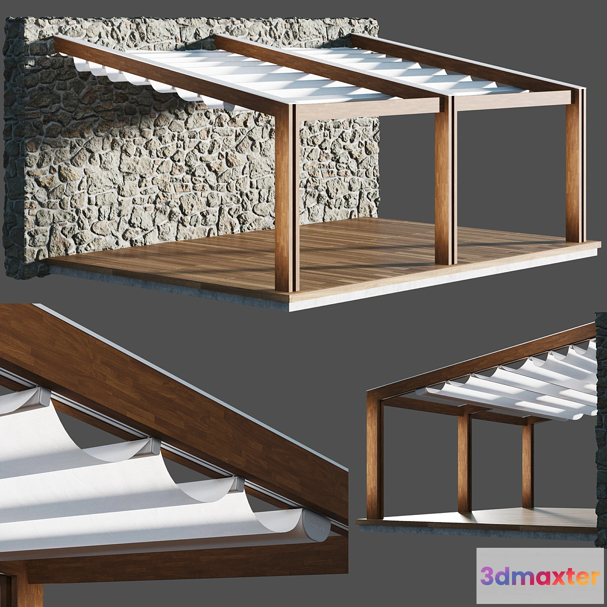 541165 - Corradi Pergotenda Awing PT60