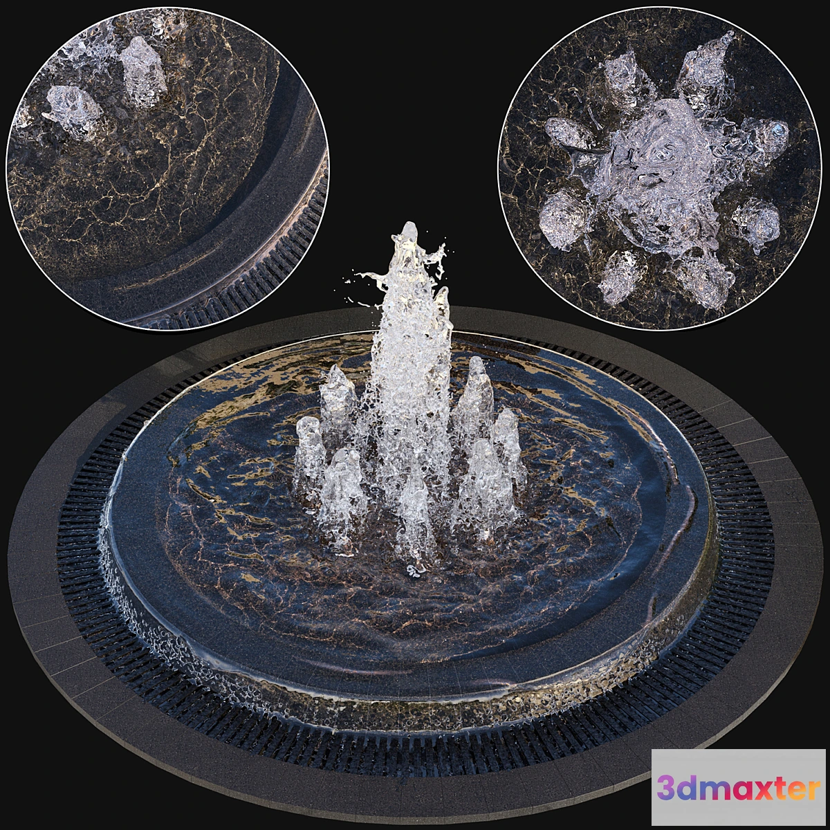 541435 - Large Water Fountains