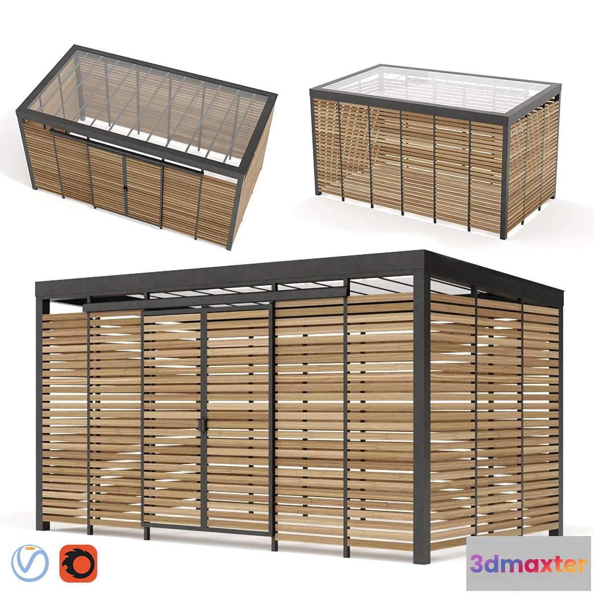 541575 - Adanat. Container platform “Bunker” for 3 tanks