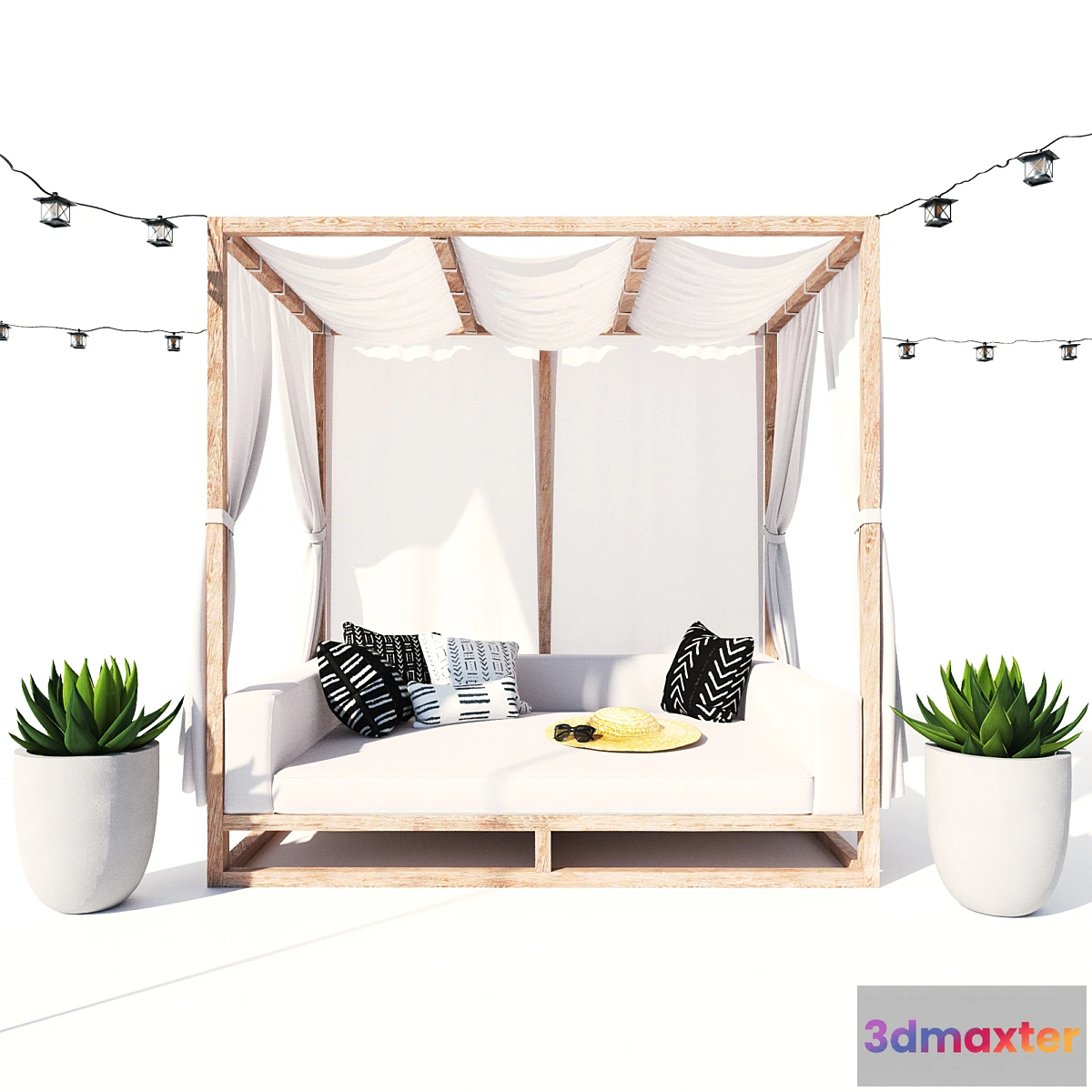 585536 - AVIARA CANOPY DAYBED