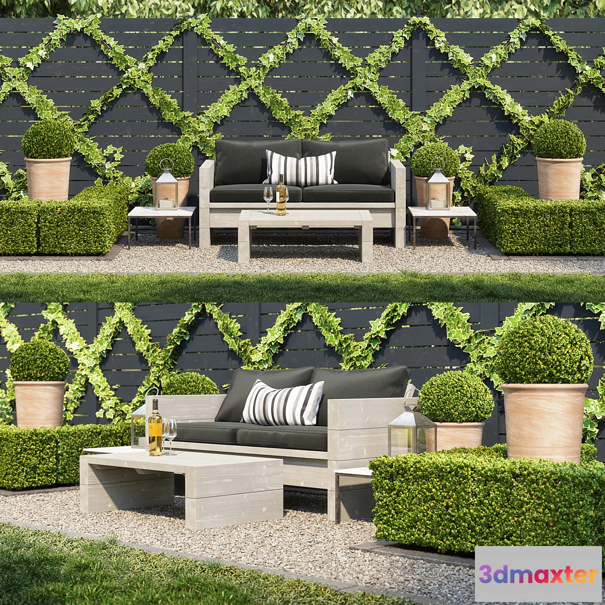 588932 - Garden seating area