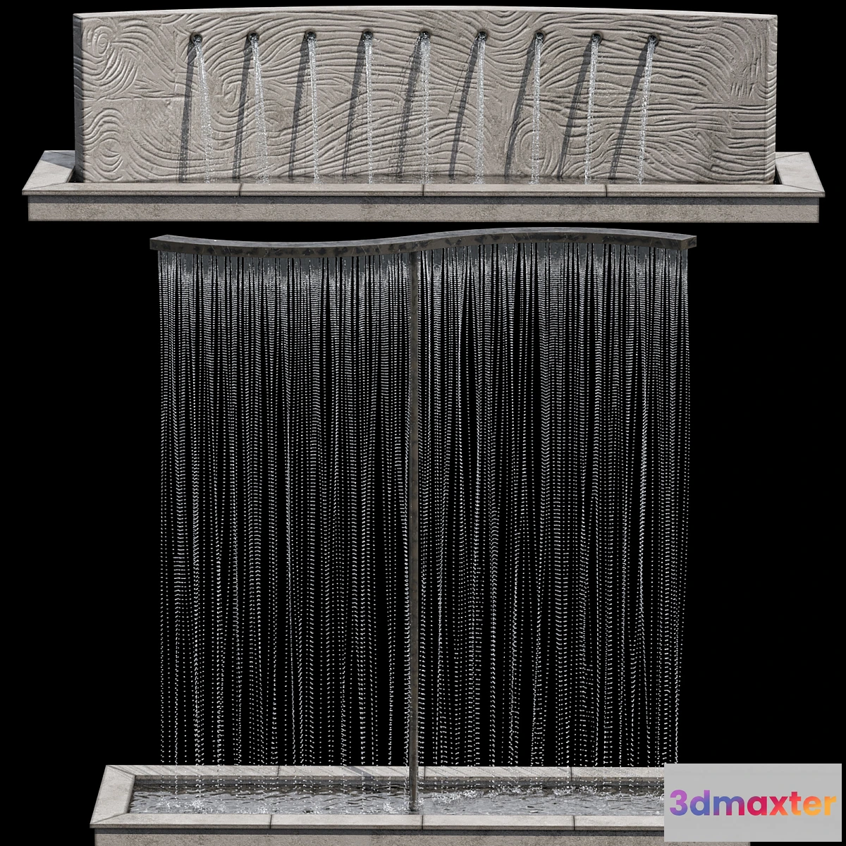 590134 - Waterfall fountains cascade 15