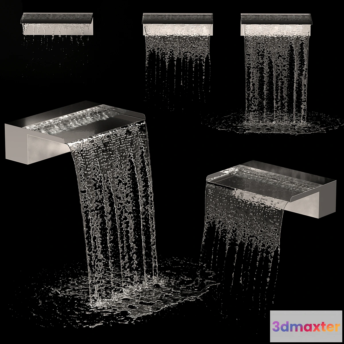 590266 - Wasserfall edelstahl 02