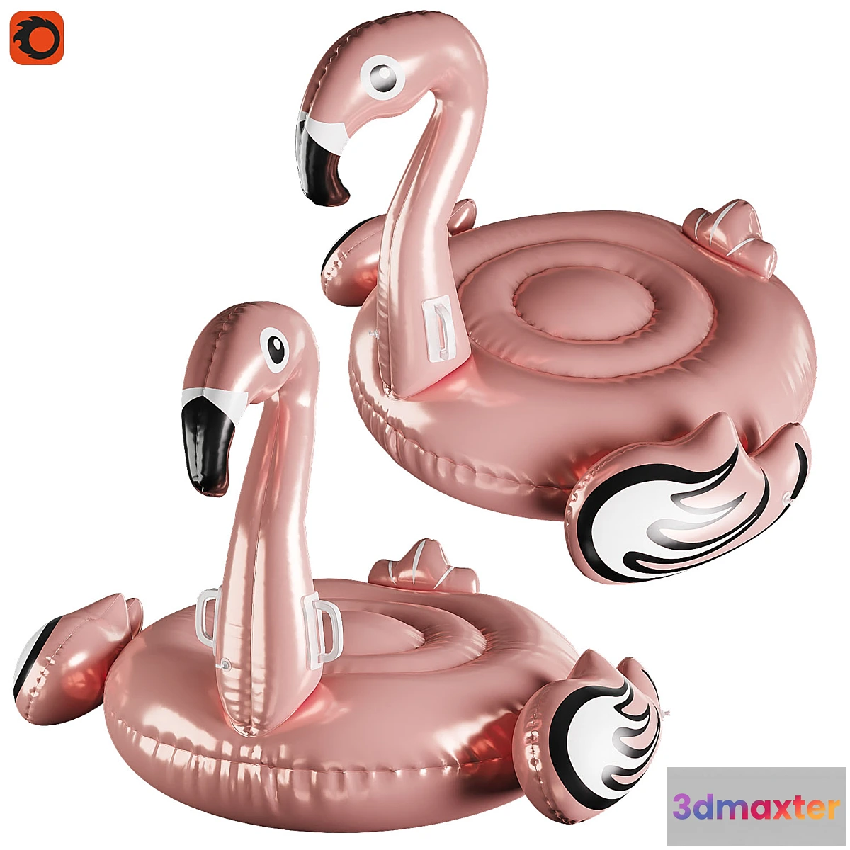 592984 - Inflatable flamingo circle