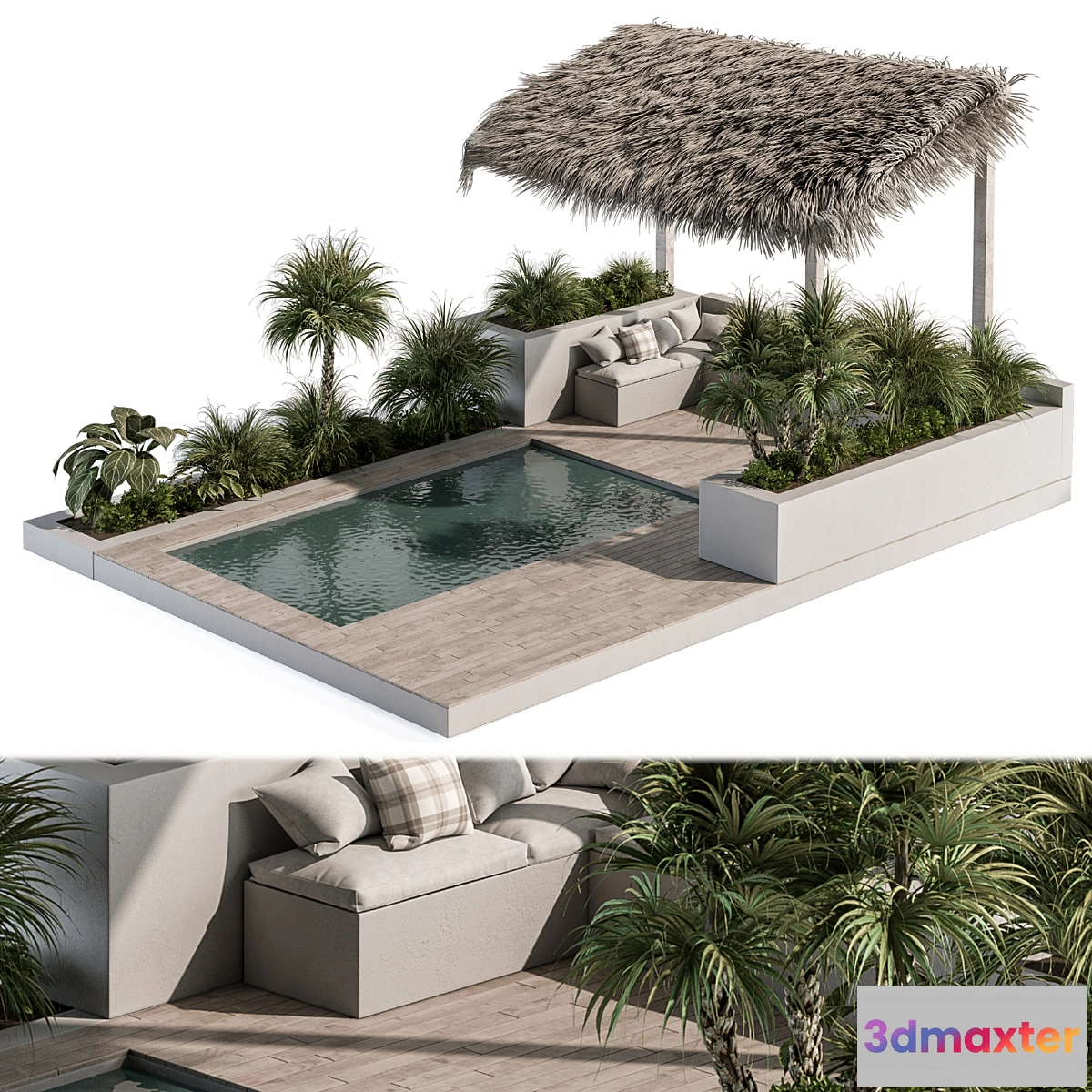 618099 - Backyard and Landscape Furniture with Pool 05