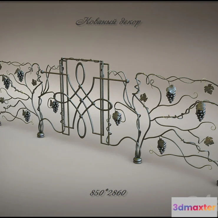 628933 - Wrought-iron decor