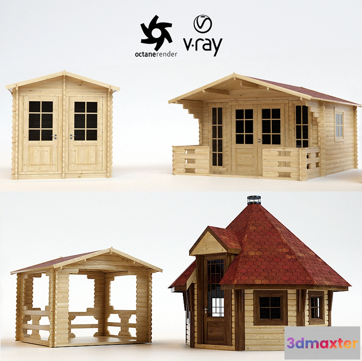 652919 - Garden houses from the decking