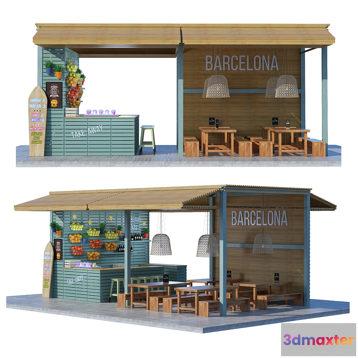 669503 - Beach Bar Barcelona