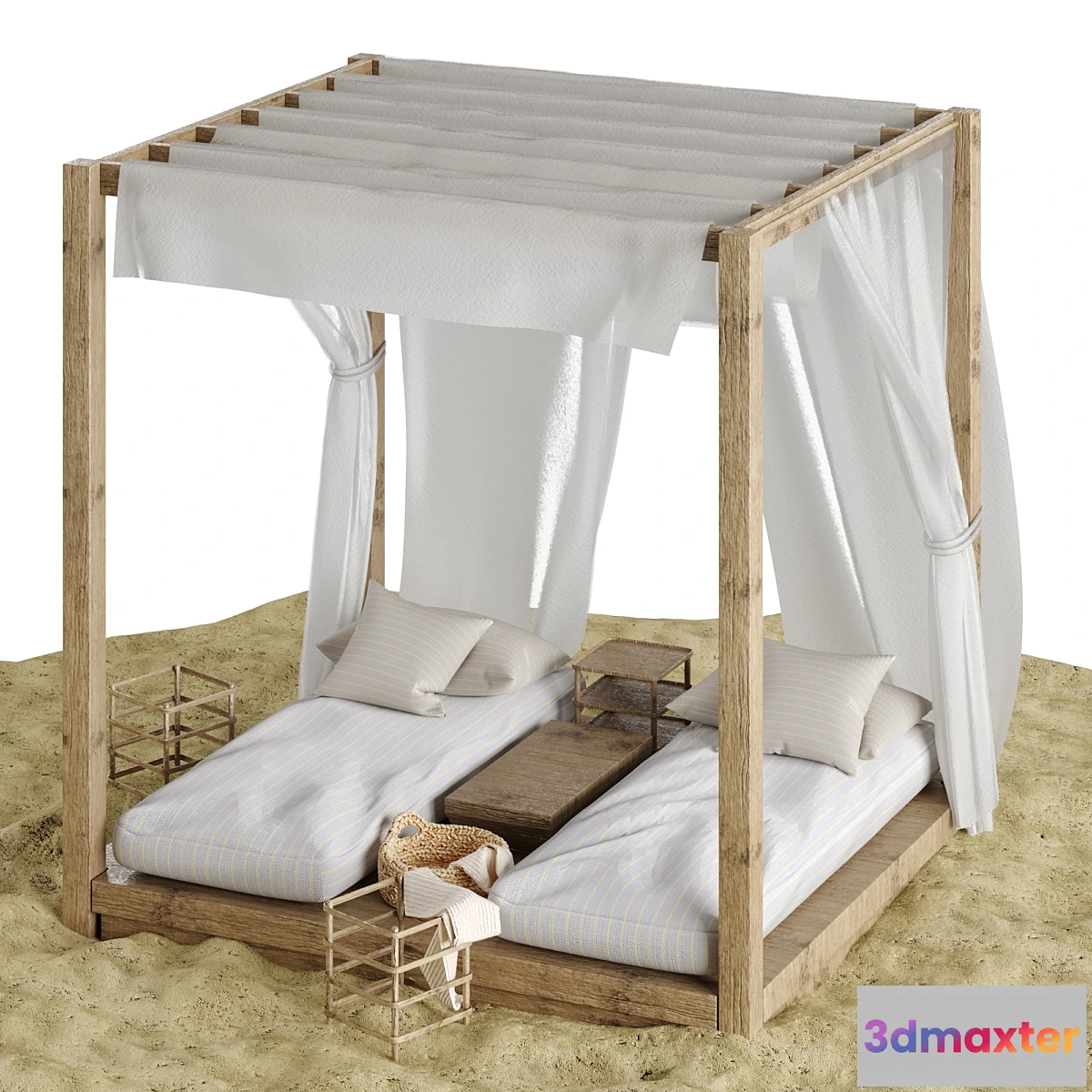720954 - Beach lounge outdoor set 3 - No.2