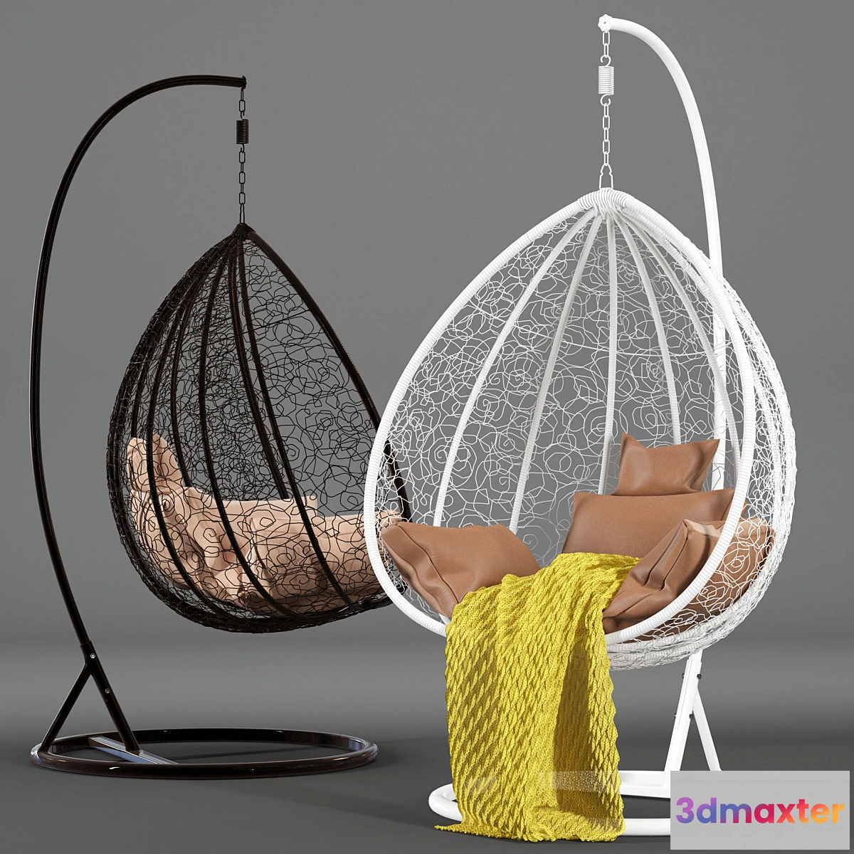 720970 - Suspended swing chair Fresco Maxi - No.2