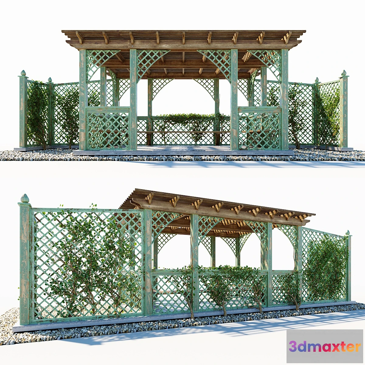 720972 - Wooden arbor - No.5