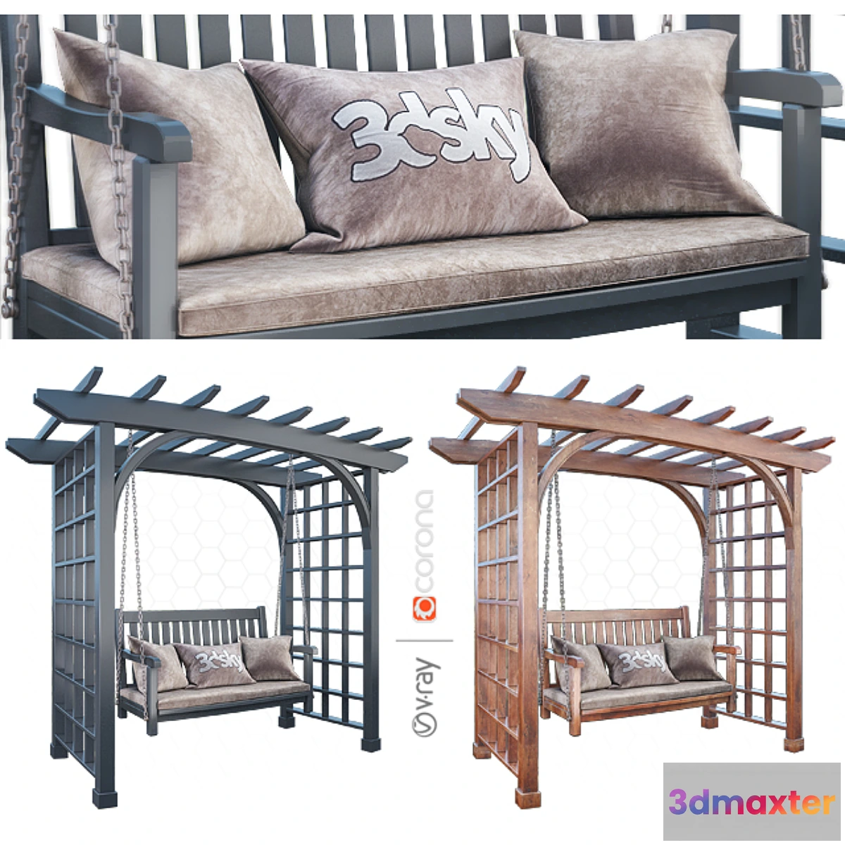 721058 - Soda swing in two versions. - No.2