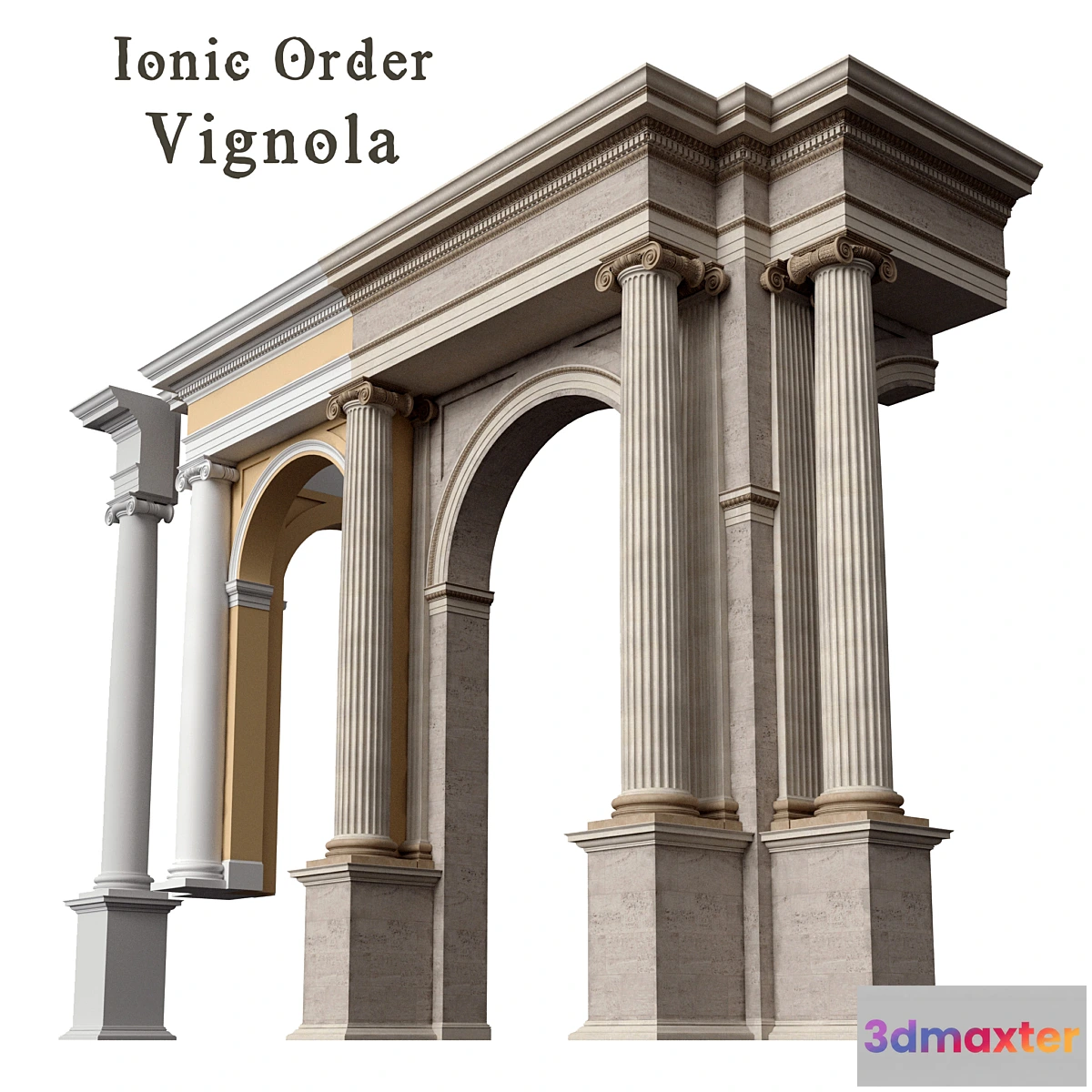 777309 - Ionic Order Vignola Column