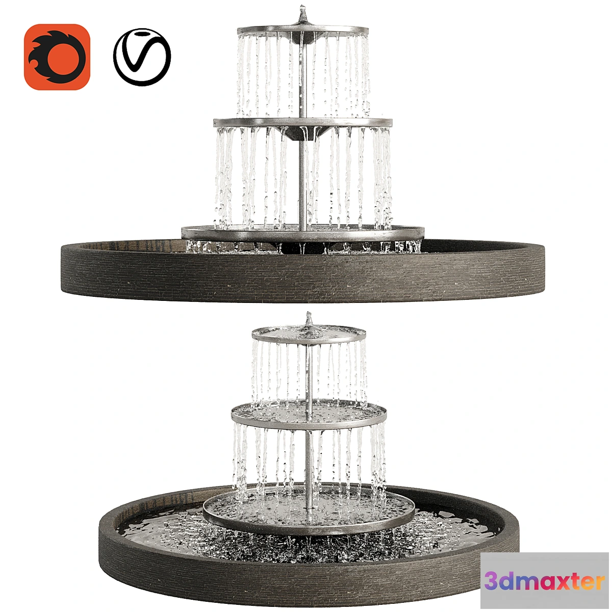 777577 - Garden Fountains 03