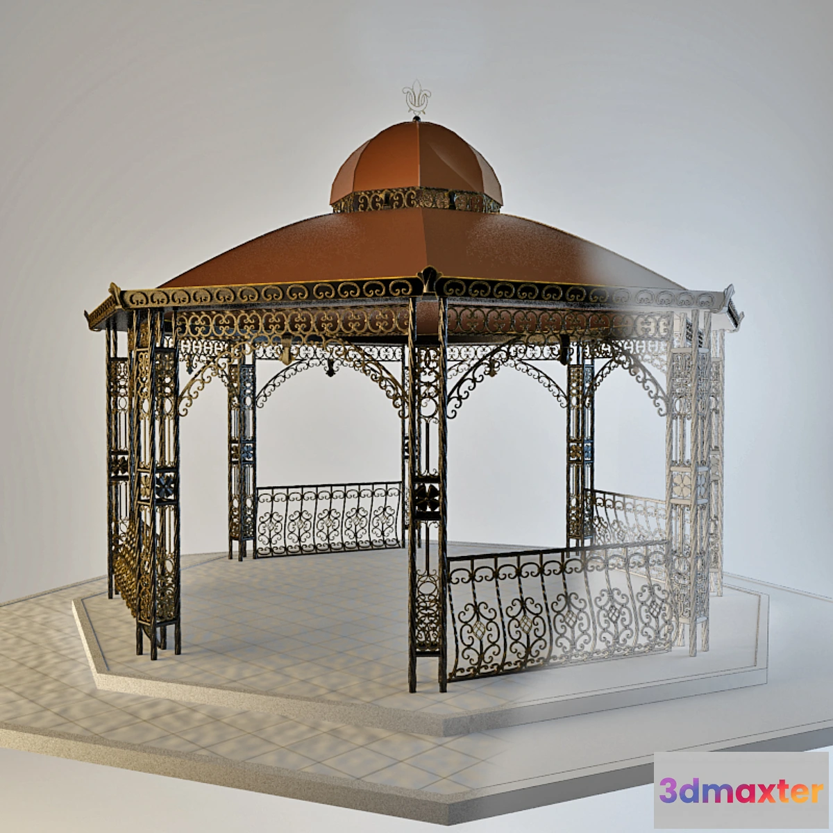 809570 - Wrought iron Rotunda