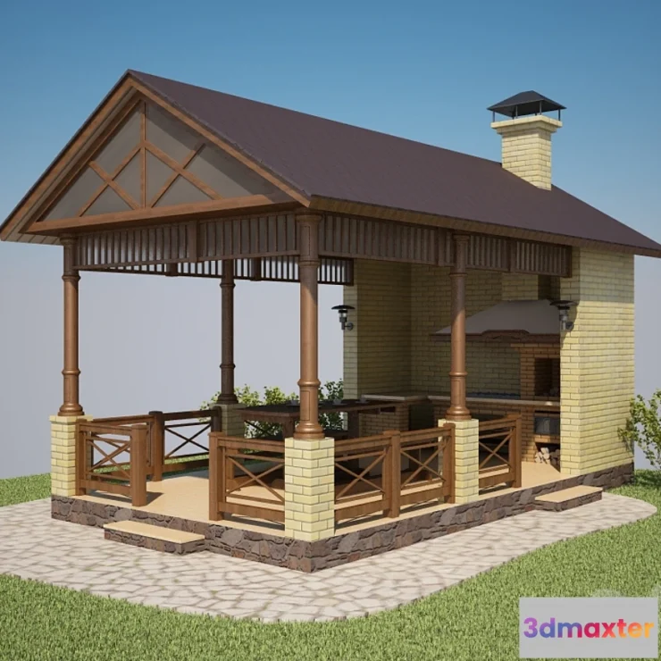 810688 - Gazebo brick