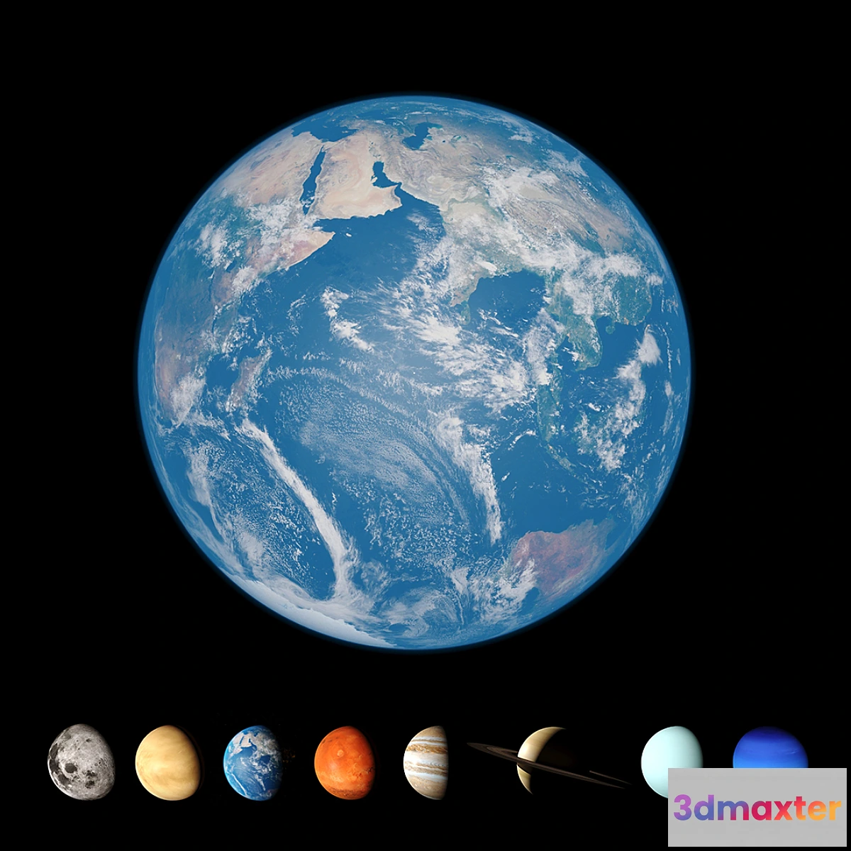 822942 - Model of the solar system. - No.3