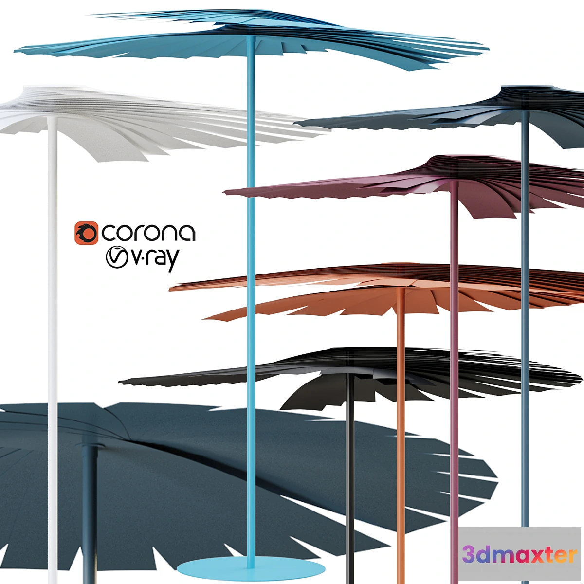 823064 - Ensombra Folding Parasol - No.3