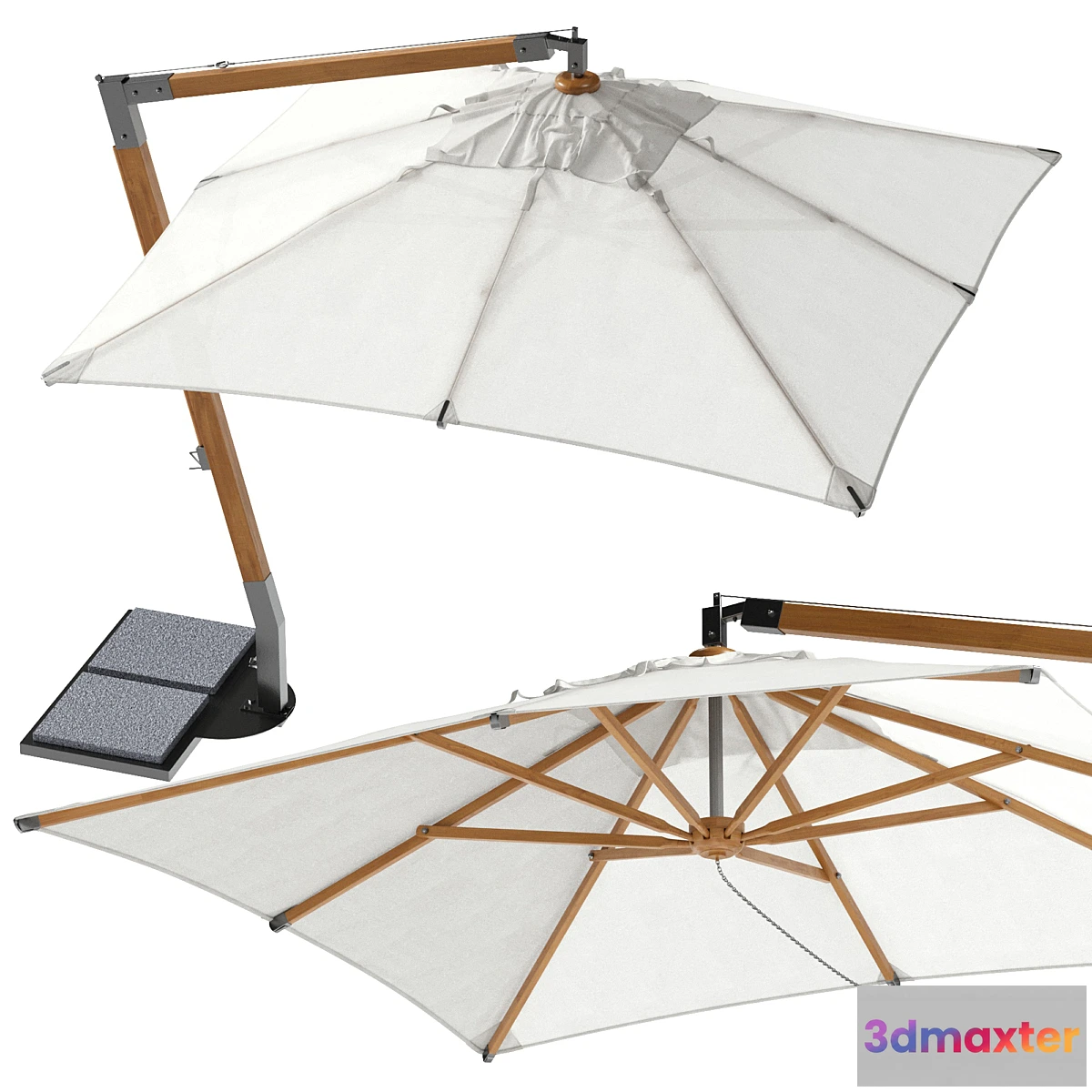873807 - UNOPIU Martin Beach Umbrella - No.4