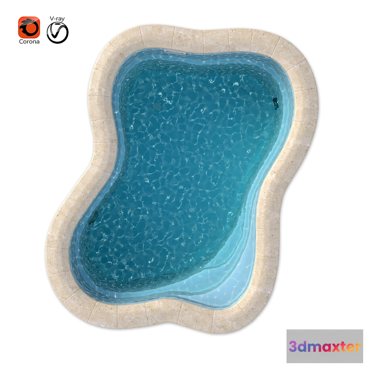 884086 - 3d model of composite pool Florent - No.4